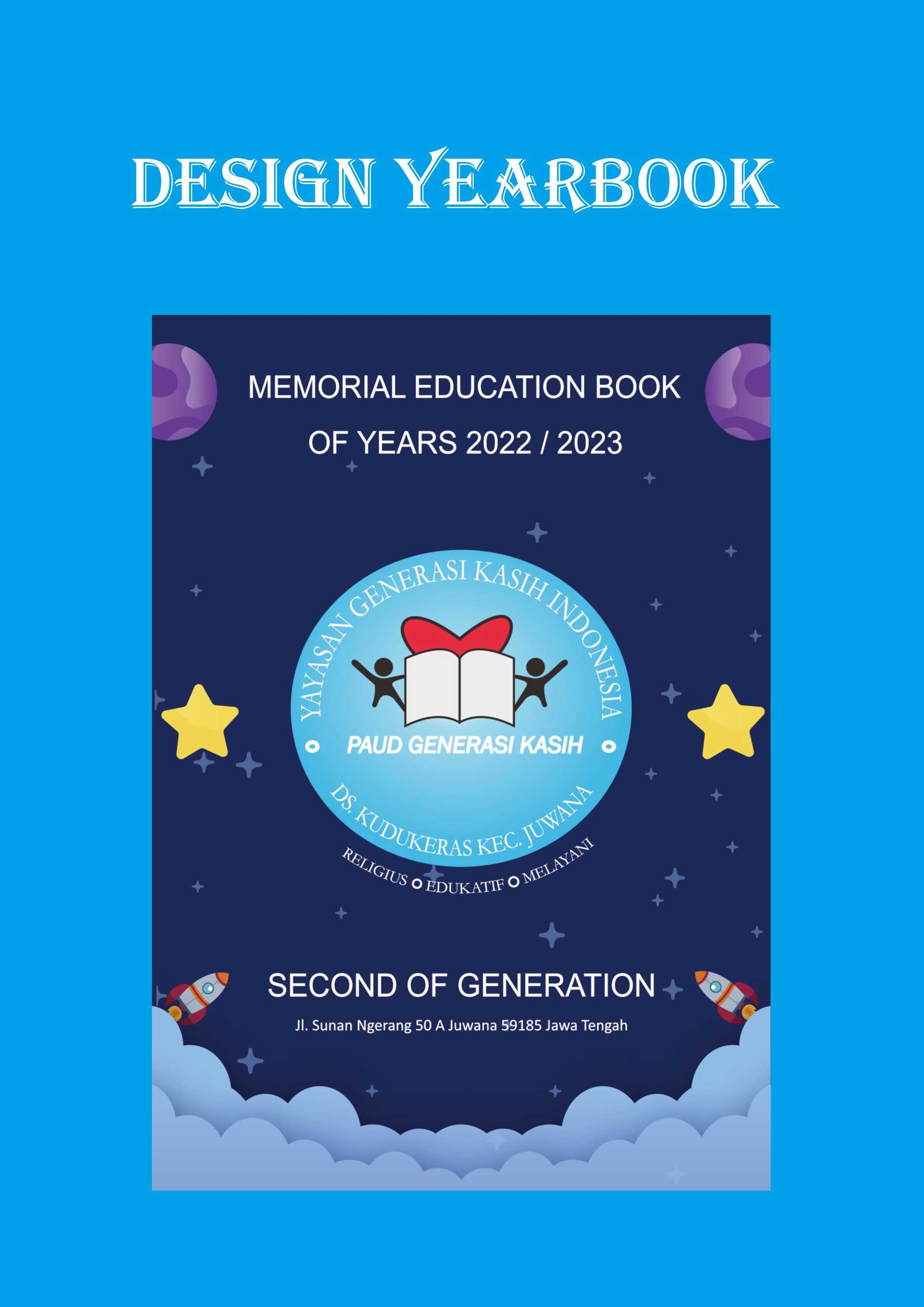 Project Design Yearbook TK Generasi Kasih 2022 - 2023 - Featured image